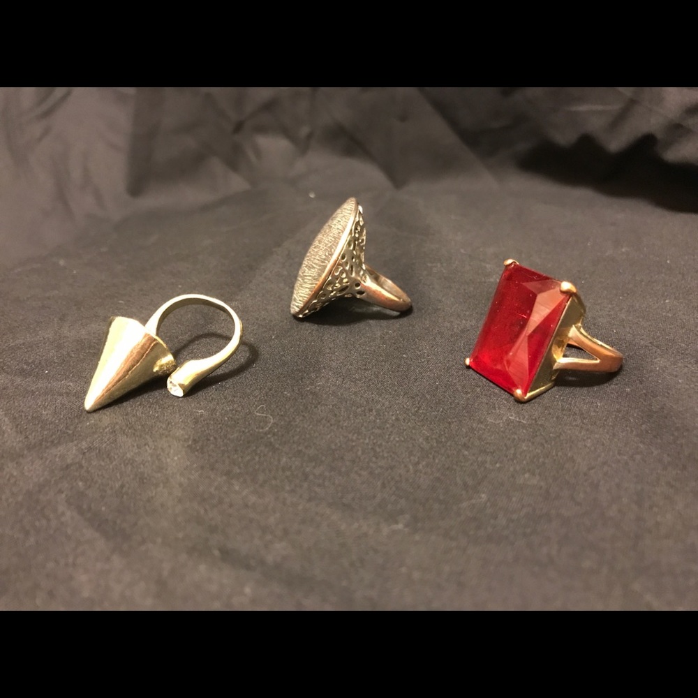 3 for 20! Cocktail ring trio